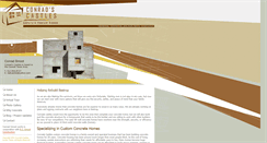 Desktop Screenshot of conradscastles.com